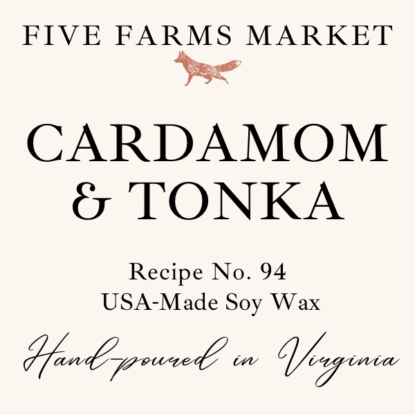 Cardamom and Tonka Candle