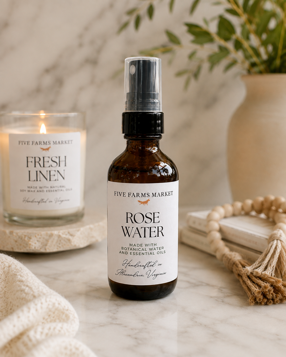 Botanical Water with Essential Oils