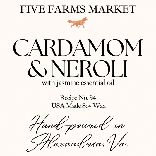 Cardamom and Neroli Candle