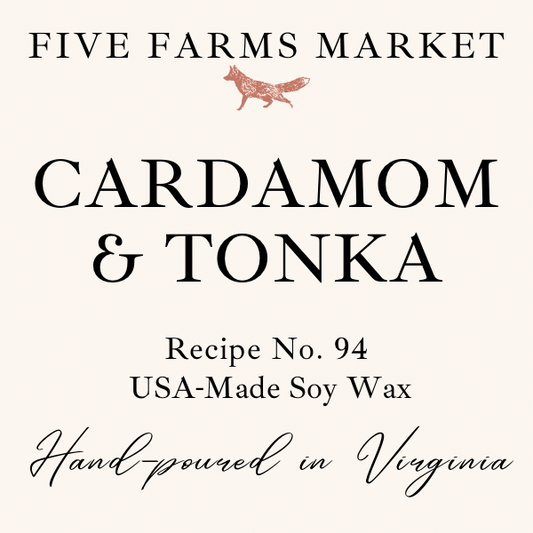 Cardamom and Tonka Candle