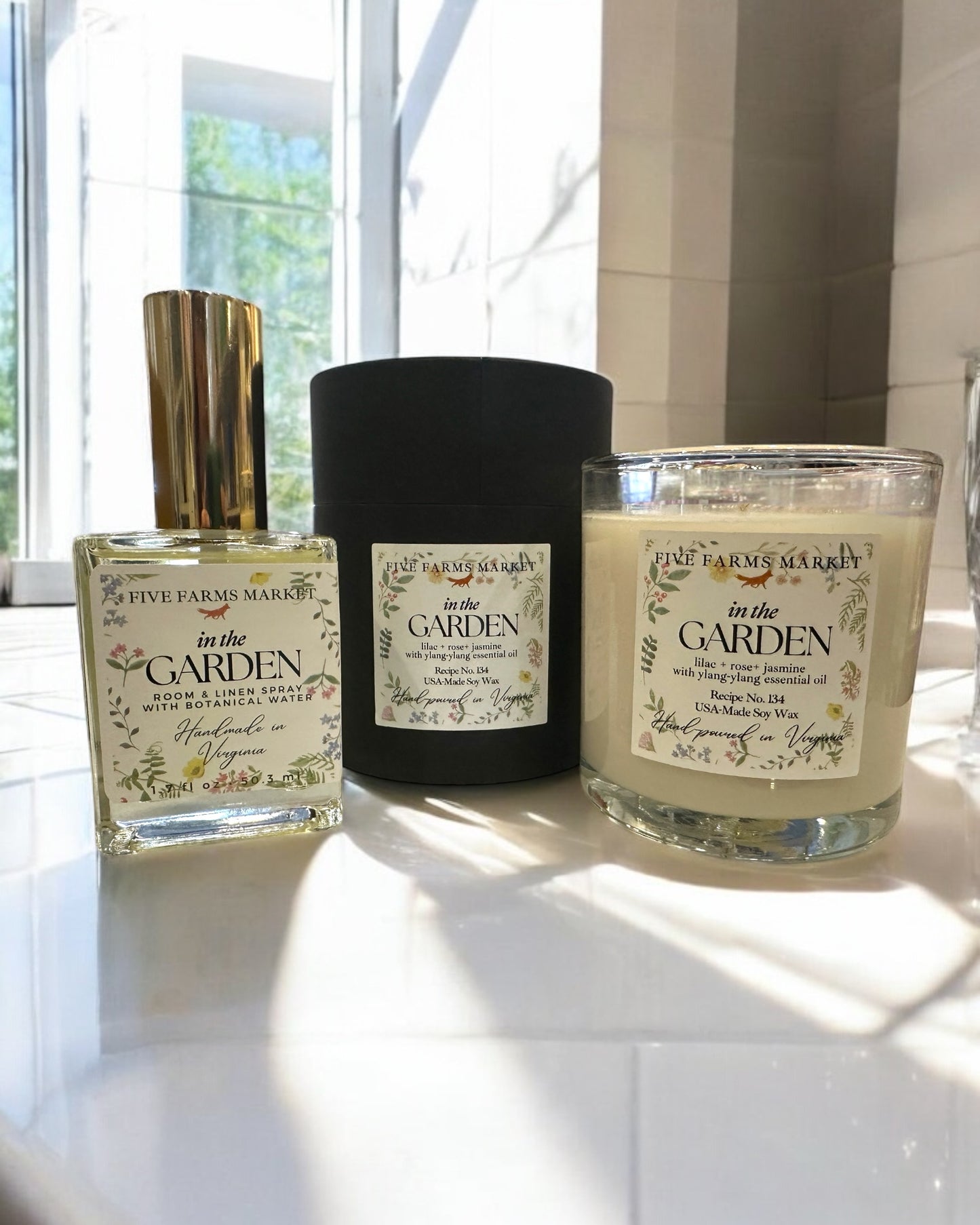 in the GARDEN Soy Candle