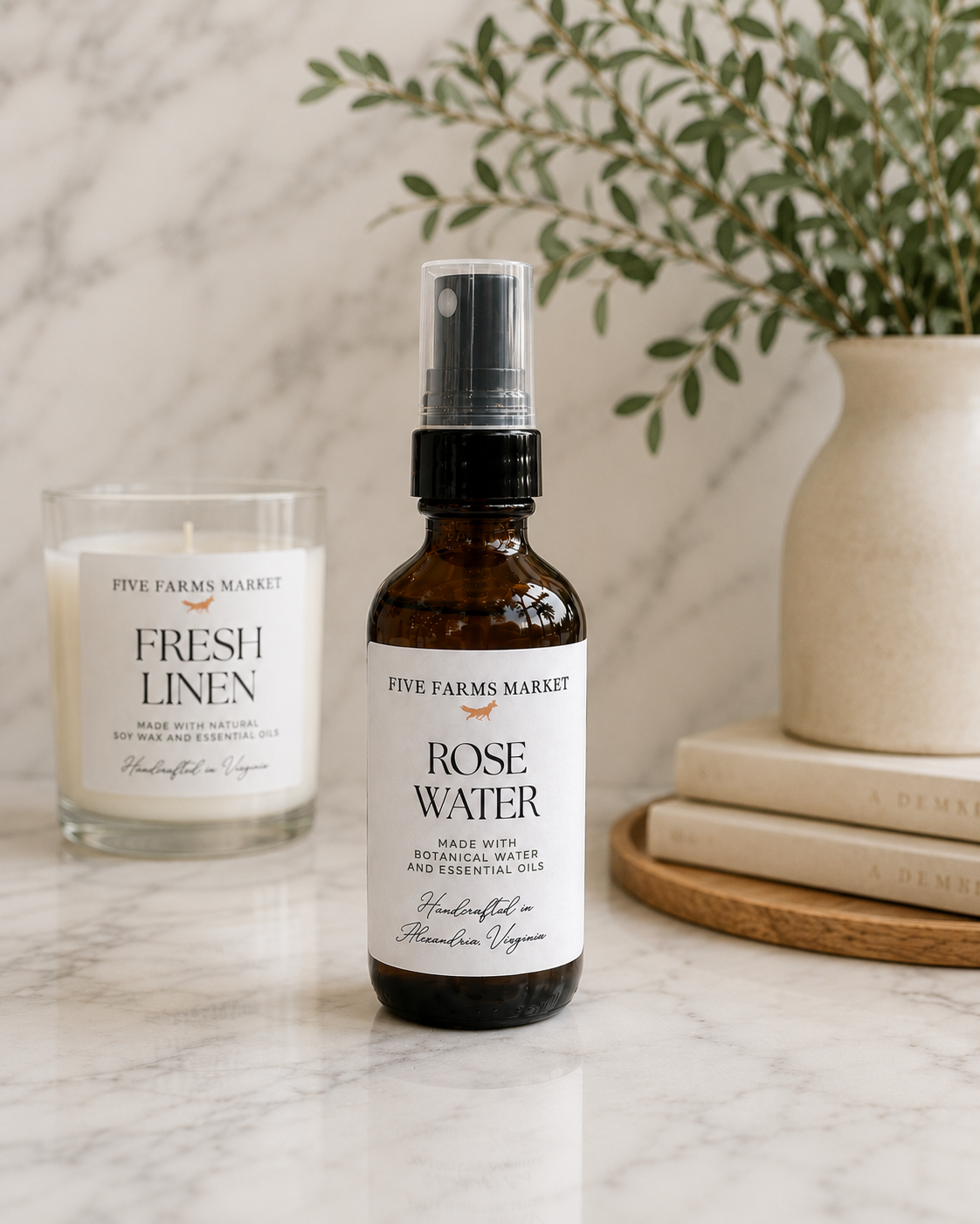 Botanical Water with Essential Oils