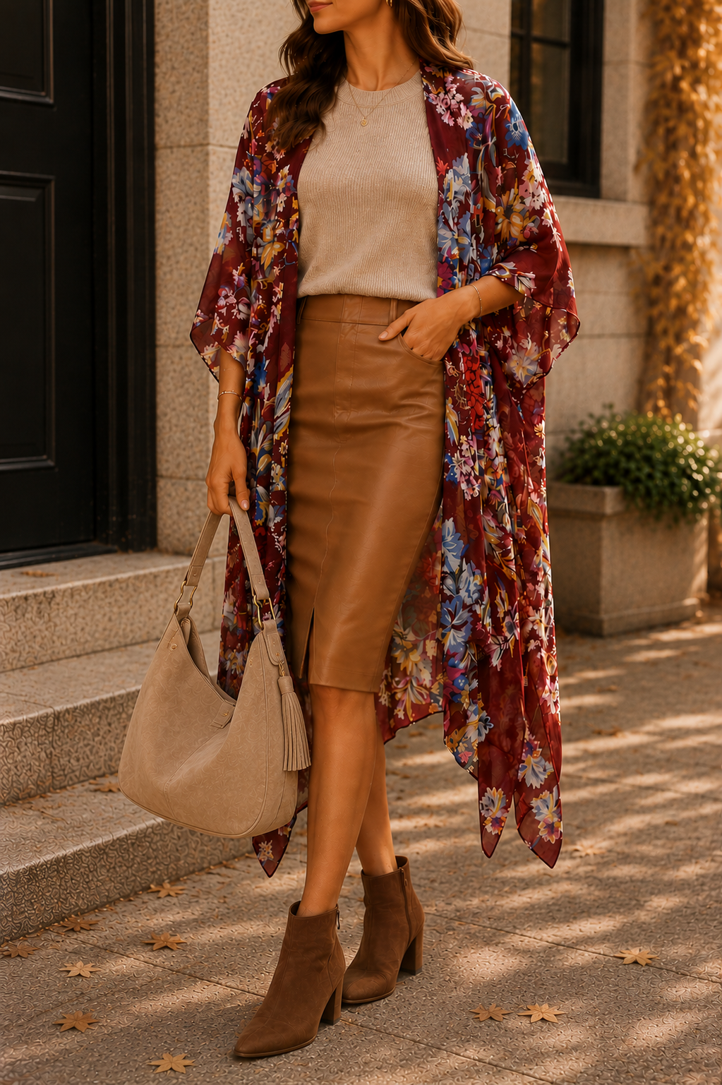 Floral Kimono