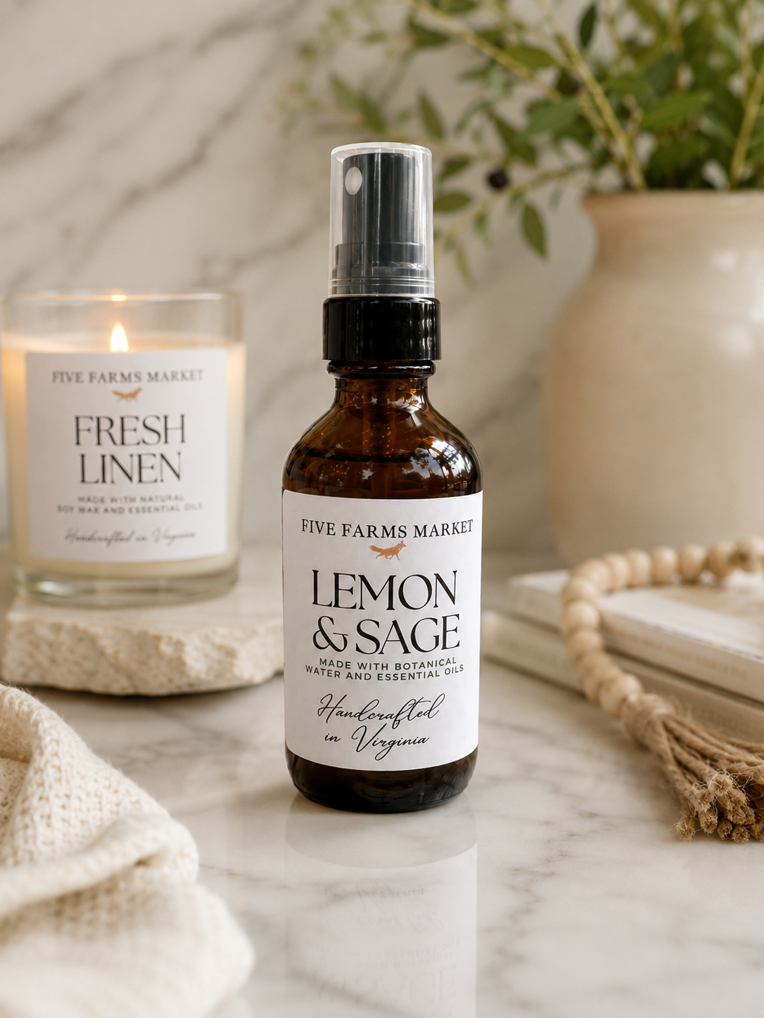 Botanical Water with Essential Oils
