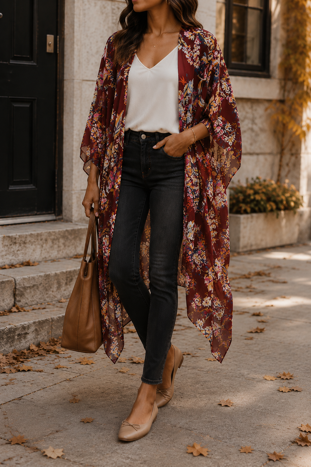 Floral Kimono